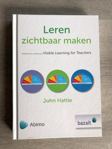 Leren zichtbaar maken - John Hattie beschikbaar voor biedingen