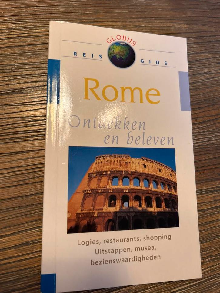 Globus Reisgids Rome - Ontdek de Eeuwige Stad!, Boeken, Reisgidsen, Gelezen, Reisgids of -boek, Europa, Overige merken, Ophalen of Verzenden