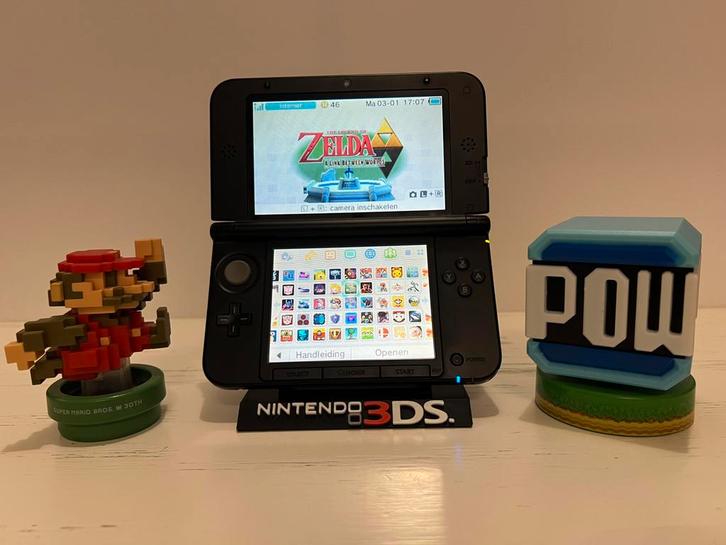 Nintendo 3DS XL Blauw met veel spellen zgan compleet, Spelcomputers en Games, Spelcomputers | Nintendo 2DS en 3DS, Zo goed als nieuw