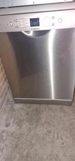Bosch RVS vaatwasser losstaand, Witgoed en Apparatuur, Vaatwasmachines, Ophalen, Gebruikt, Minder dan 85 cm