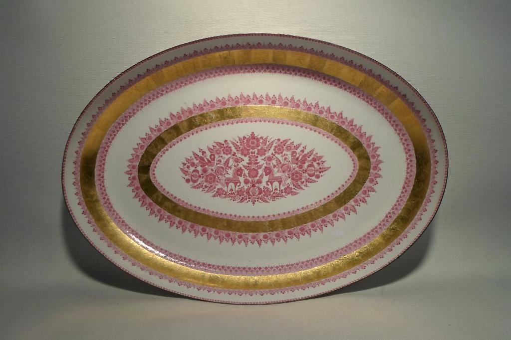 Steinbock Emaille Schaal Roze Goud, Ophalen of Verzenden