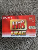 Sony Hi8 HME 90 Videocassette - Nieuw, Ophalen of Verzenden, Hi 8, (Video)band