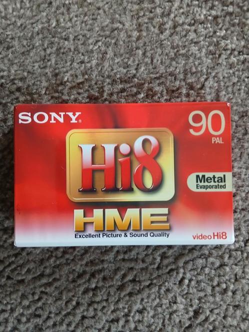 Sony Hi8 HME 90 Videocassette - Nieuw, Audio, Tv en Foto, Videocamera's Analoog, (Video)band, Hi 8, Ophalen of Verzenden
