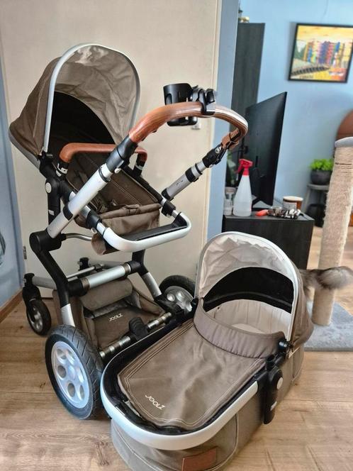 joolz day earth, groen/bruin, Kinderen en Baby's, Kinderwagens en Combinaties, Gebruikt, Combiwagen, Overige merken, Luchtbanden