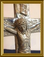 Vintage keramiek kruis/ corpus/ crucifix, Antiek en Kunst, Ophalen of Verzenden