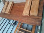 Tafel, Huis en Inrichting, Tafels | Eettafels, Massive, Gebruikt, Kersenhout, 100 tot 150 cm
