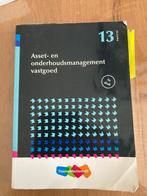 Asset- en onderhoudsmanagement vastgoed 13 4e druk, Ophalen of Verzenden, Beta, Zo goed als nieuw, HBO
