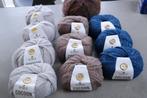 Partij met ruim 680 bollen wol, Ophalen, Nieuw, Breien of Haken, Wol of Garen