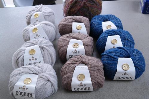 Partij met ruim 680 bollen wol, Hobby en Vrije tijd, Breien en Haken, Nieuw, Breien of Haken, Wol of Garen, Ophalen