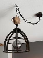 Brilliant Matrix Hanglamp Zwart - Ø34cm, Ophalen, Zo goed als nieuw, Metaal, Minder dan 50 cm