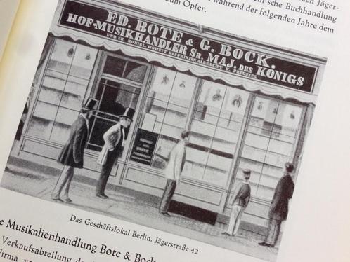 Jubileumuitgave muziekuitgeverij Bote & Bock 1838 - 1963, Boeken, Muziek, Zo goed als nieuw, Overige onderwerpen, Ophalen of Verzenden