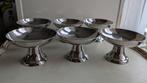 Inox Franse Retro Vintage ijs dessert tapas coupes, Ophalen of Verzenden, Glas, Overige stijlen, Schaal of Schalen