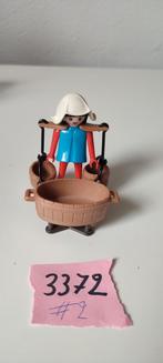 Playmobil vrouw met water emmer nummer 3372 jaar 1977, Ophalen of Verzenden, Gebruikt, Los playmobil