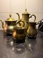 Verzilverde thee/koffie set, Antiek en Kunst, Ophalen of Verzenden