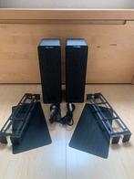 2x Sonos - Ikea Symfonisk (zwart), met muurbeugels., Audio, Tv en Foto, Luidsprekers, Ophalen, Zo goed als nieuw