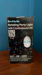 Roterende feestlamp- disco  e27, Ophalen of Verzenden, Nieuw