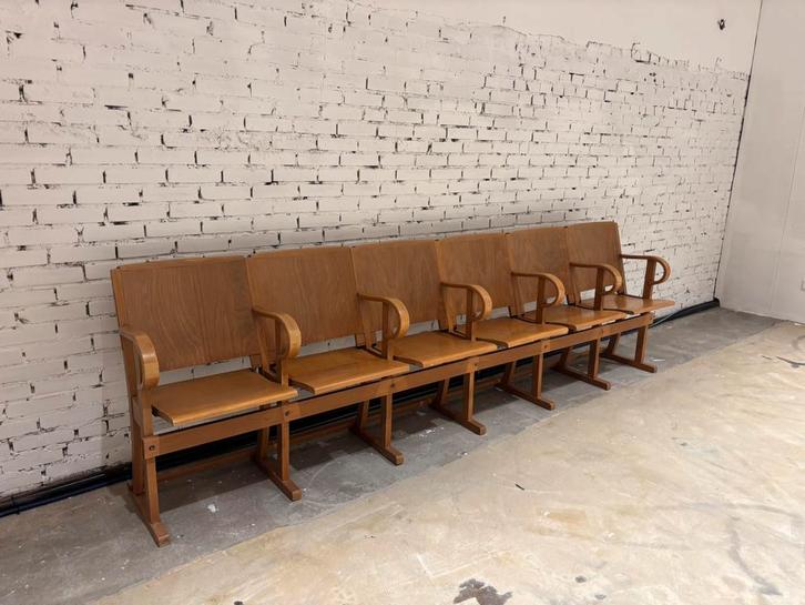 Vintage Kerkbanken (4x), Antiek en Kunst, Antiek | Meubels | Stoelen en Banken, Ophalen