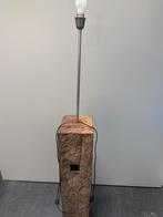 Lamp gemaakt van dikke balk uit kasteel, Antiek en Kunst, Ophalen