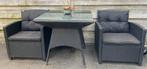 2 heerlijke stoelen met tafel… lees adv, Gebruikt, Wicker, Tuinset, Ophalen