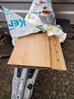 Keralitie sponningdeel natuur eiken. 6000mm, Doe-het-zelf en Verbouw, Platen en Panelen, Ophalen of Verzenden, Nieuw, Overige materialen