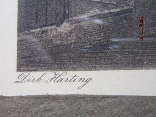 GRIMNESSESLUIS Amsterdam, Mooie afb. Grav/ets Dirk Harting, Antiek en Kunst, Kunst | Etsen en Gravures, Ophalen