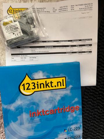 LC-223 inktcartridge zwart  beschikbaar voor biedingen
