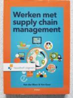 Studieboek Werken met supply chain management 9789001831646, Boeken, Studieboeken en Cursussen, C.j. Van der meer, a.r. G, Ophalen of Verzenden
