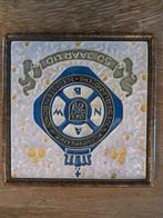 Porceleyne fles Vintage ANWB Tegel - 50 Jaar Lid, Ophalen of Verzenden