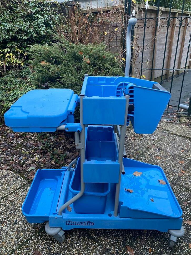 Schoonmaakwagen Numatic, Huis en Inrichting, Schoonmaakartikelen, Dweilemmer, -bak, of -wagen, Ophalen of Verzenden