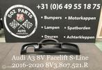 Audi A3 8V Facelift S-Line Achterbumper Diffuser 2016-2020, Auto-onderdelen, Carrosserie en Plaatwerk, Gebruikt, Ophalen of Verzenden
