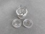 *Zilver zoutbakje - zoutvaatje - zoutlepeltjes, Antiek en Kunst, Ophalen of Verzenden, Zilver