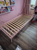 Ikea meegroei bed roze, Kinderen en Baby's, Kinderkamer | Bedden, Ophalen, 70 tot 85 cm, Zo goed als nieuw, Lattenbodem