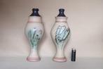 2x vintage urn aardewerk handwerk uit Friesland Douwsma, Ophalen of Verzenden