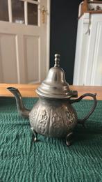 Antiek Marokkaans theepotje, Ophalen of Verzenden, Zilver