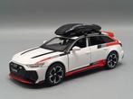 Diecast 1:32 Audi RS6 Avant met Dakkoffer & Verlichting NEW, Overige merken, Auto, Chimei Model, Nieuw