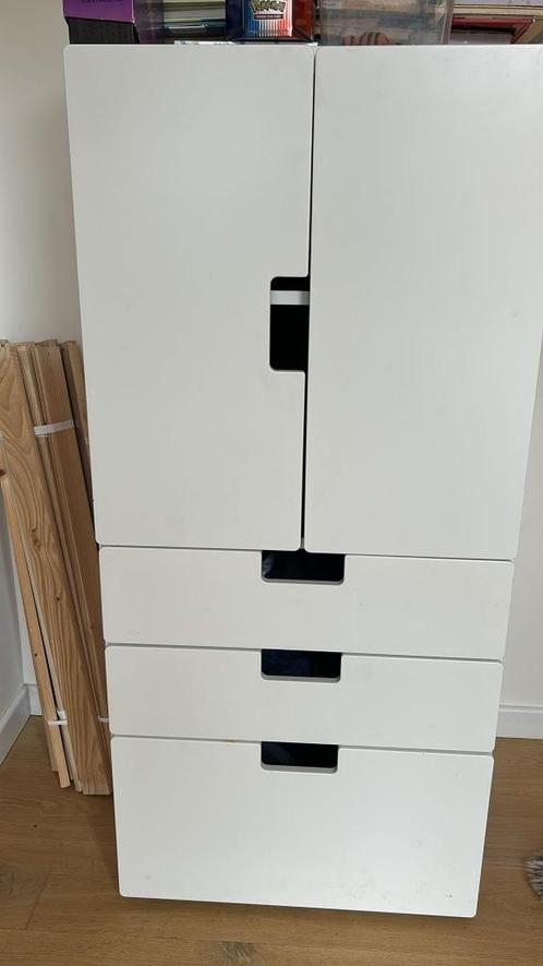 Ikea kast 3 laden en 1 grote kast, Kinderen en Baby's, Kinderkamer | Commodes en Kasten, Zo goed als nieuw, 105 cm of meer, Minder dan 75 cm