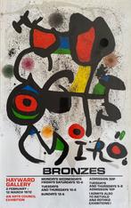 Miro tentoonstelling affiche Bronzes 1972, Huis en Inrichting, Ophalen, Gebruikt, Onbekend, Print