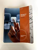 Managerial Statistics. Keller. 9th Edition., Boeken, Gelezen, Diverse schrijvers, Beta, Ophalen of Verzenden