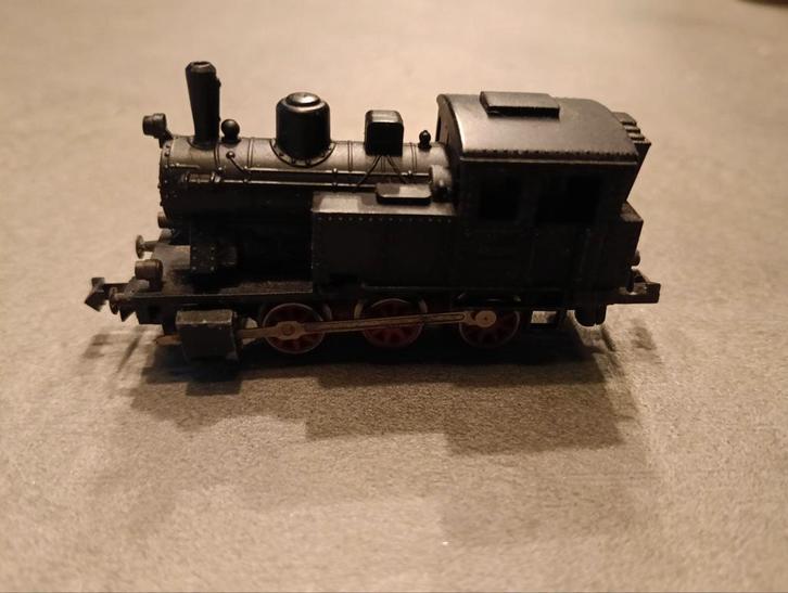Vintage Locomotief voor de Modelspoorbaan, Hobby en Vrije tijd, Modeltreinen | N-Spoor, Gebruikt, Locomotief, Gelijkstroom, Overige merken