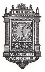 0512 Ex Libris Nederland : Jan Battermann, z.j., Antiek en Kunst, Kunst | Etsen en Gravures, Verzenden