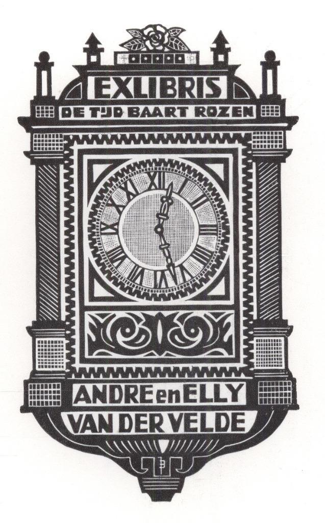 0512 Ex Libris Nederland : Jan Battermann, z.j., Antiek en Kunst, Kunst | Etsen en Gravures, Verzenden
