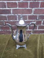 Verzilverde theepot, barokstijl., Verzenden, Zilver