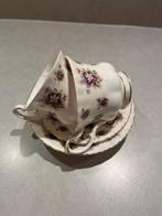 Royal Albert Sweet Violets Kopjes en Schotels (2), Ophalen of Verzenden