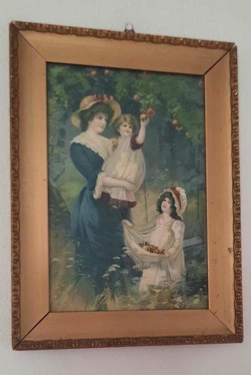 Oude prenten, Verzamelen, Foto's en Prenten, Gebruikt, Prent, Voor 1940, Ophalen of Verzenden