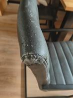 industriële eetkamerstoelen 6 stuks, Ophalen, Gebruikt, Grijs