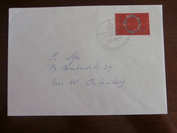 NL 1998; Envelop gefrankeerd met 0-zegel LEES !, Postzegels en Munten, Brieven en Enveloppen | Nederland, Envelop, Verzenden