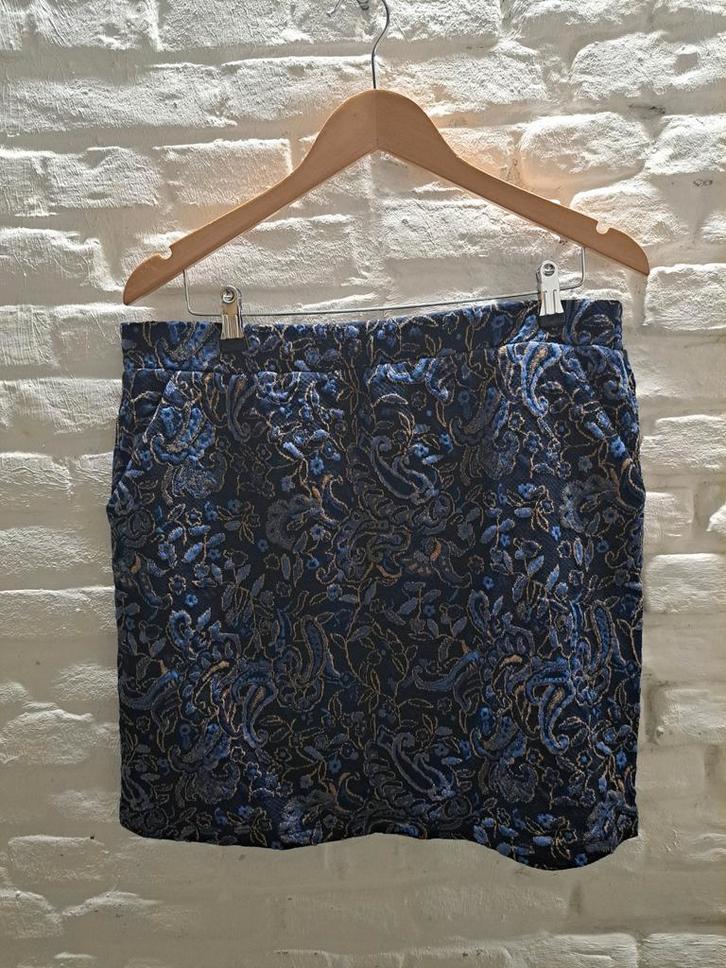Nieuwe Rok yest - Maat 44, Kleding | Dames, Rokken, Nieuw, Maat 42/44 (L), Blauw, Knielengte, Verzenden