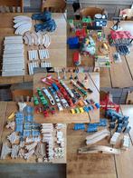 Mega grote houten treinbaan set - vooral Brio en Eichhorn, Ophalen, Gebruikt, Overige typen