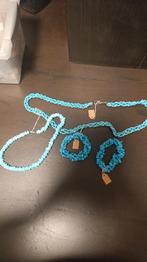 Turkoois "Howliet" Sieraden Set - Nieuw!, Overige materialen, Met edelsteen, Blauw, Nieuw