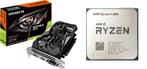 Gigabyte Nvidia gtx 1650 & Amd ryzen 5 3600, Computers en Software, Processors, Ophalen of Verzenden, Zo goed als nieuw